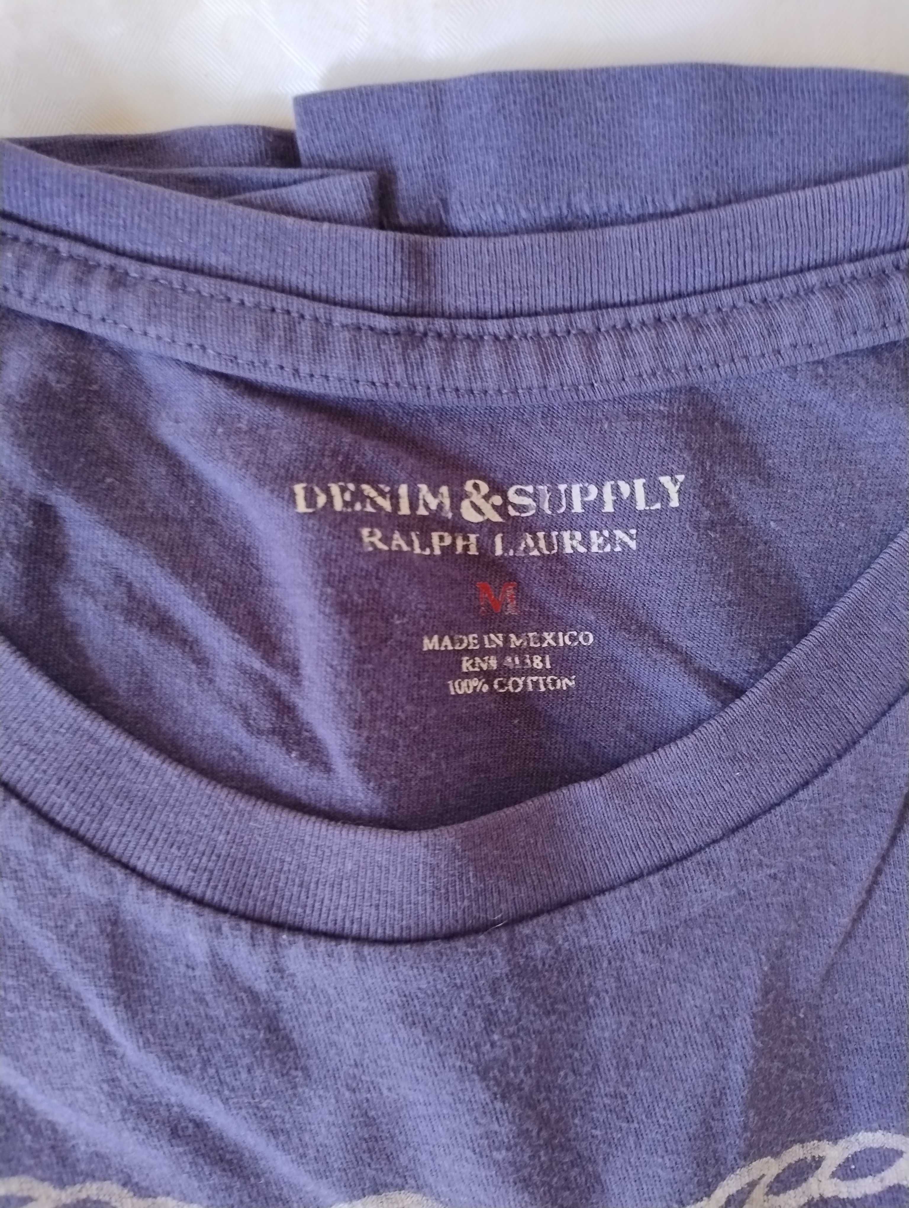 Koszulka męska t-shirt bluzka Ralph Lauren Denim & Supply M Mexico USA