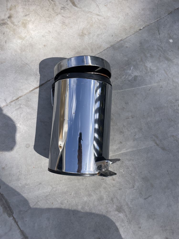 Caixote Lixo em aluminio - WC