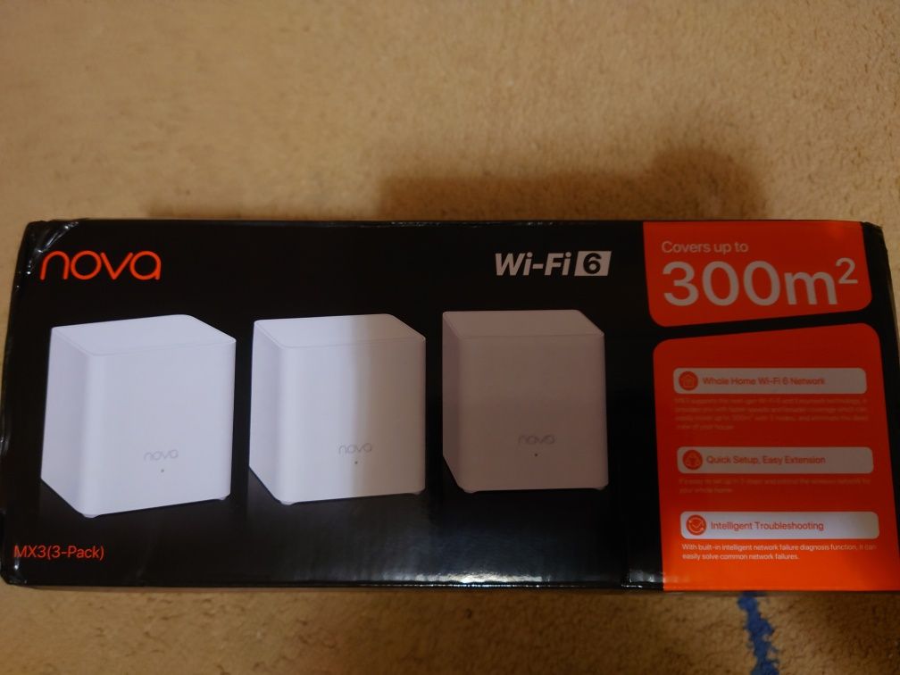 WIFI роутер Tenda Nova MX3 (3-Pack)