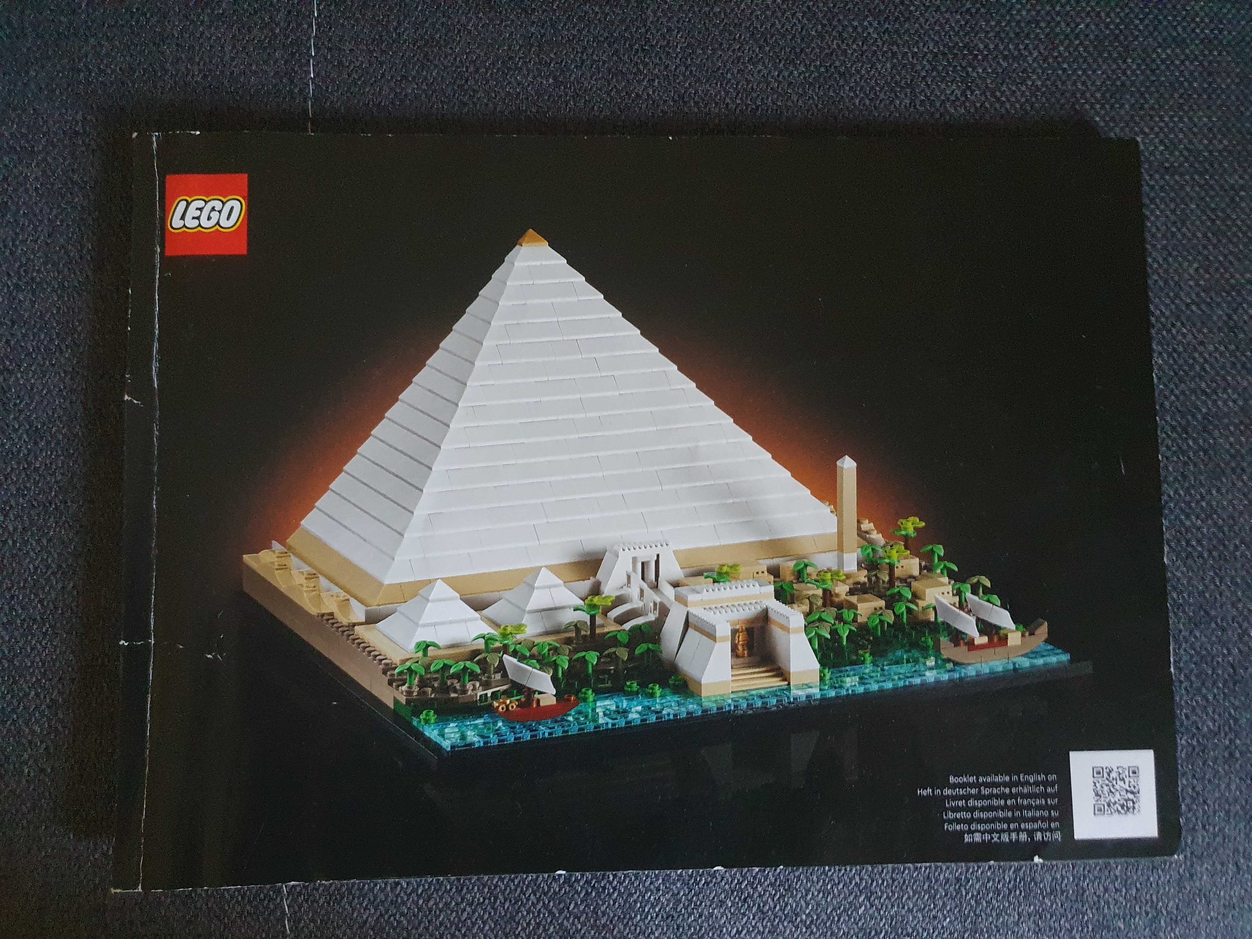 Lego architecture piramida 21058