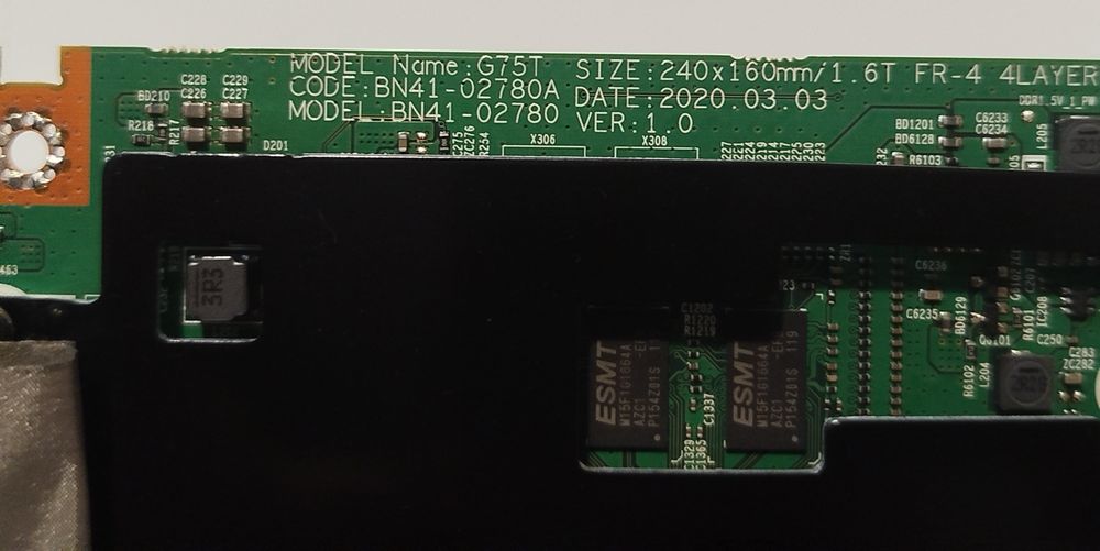 Main Board G75T BN41-02780 для моніторів Samsung C27G75 C27G55