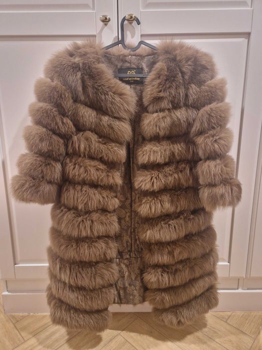 Futro 4w1 S/M czekoladowe