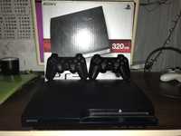 Playstation 3 slim 320gb (40 ігор)