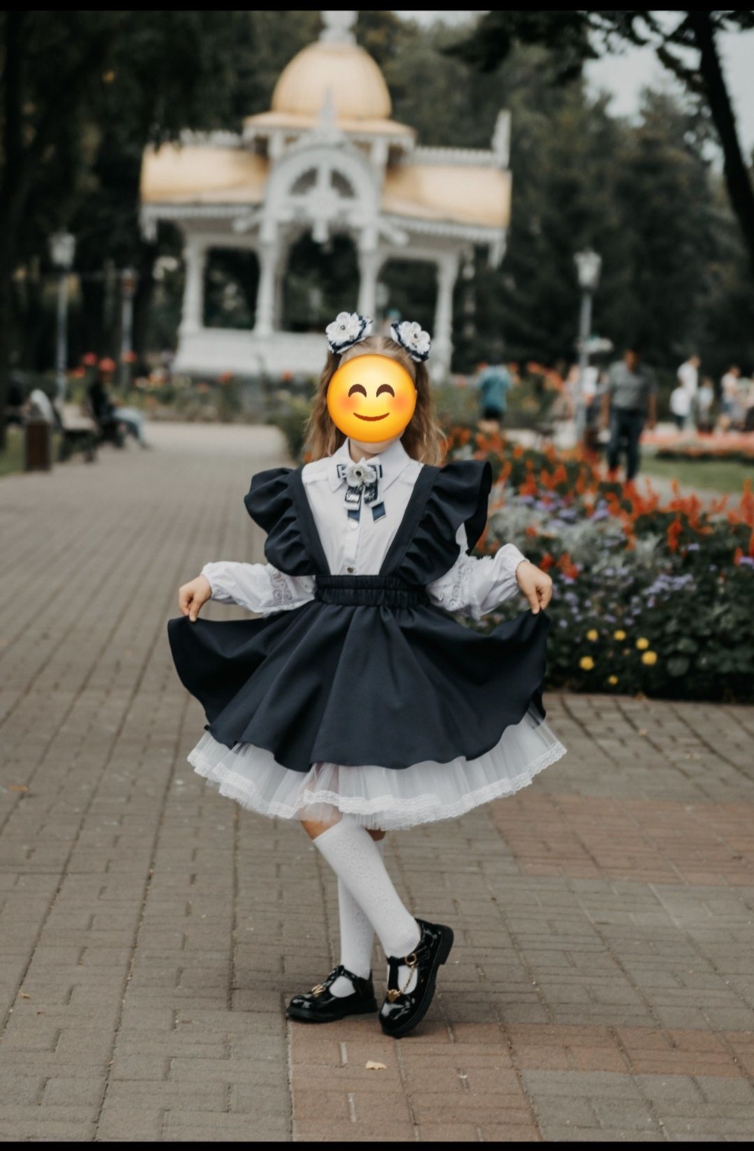 Костюм для дівчинки на 1 вересня/ перший дзвоник (святковий)

1. Свят