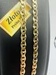 Złoty łańcuszek gucci 45 cm próba 585