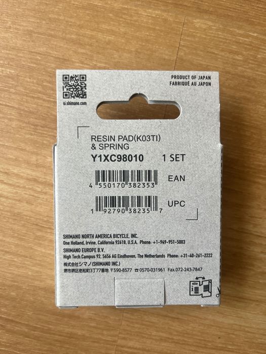 Material Ciclismo Shimano manetes, pedais, pastilha travões