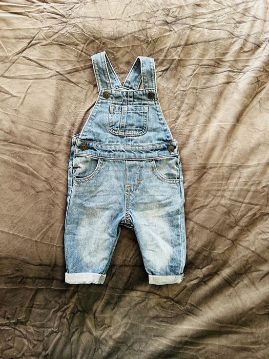 Дитячій джинсовий комбінезон (62-68)