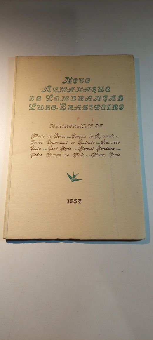 Novo Almanaque de Lembranças Luso-Brasileiro (1954, Assinado)