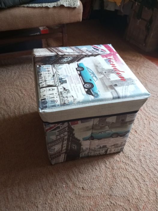 Органайзер для вещей Пуф коробка 31*31см новая