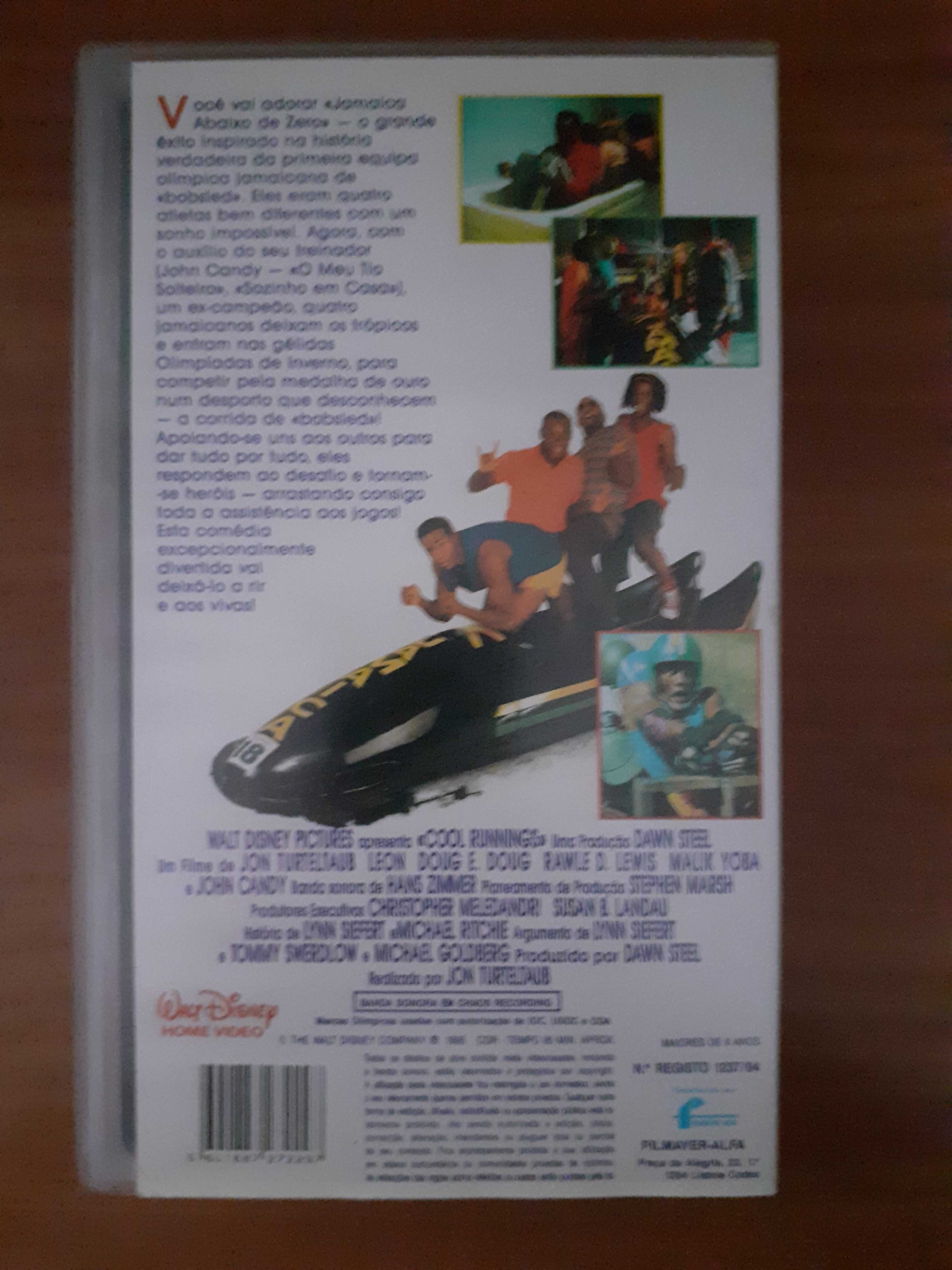 VHS: "Jamaica Abaixo de Zero" (Disney)