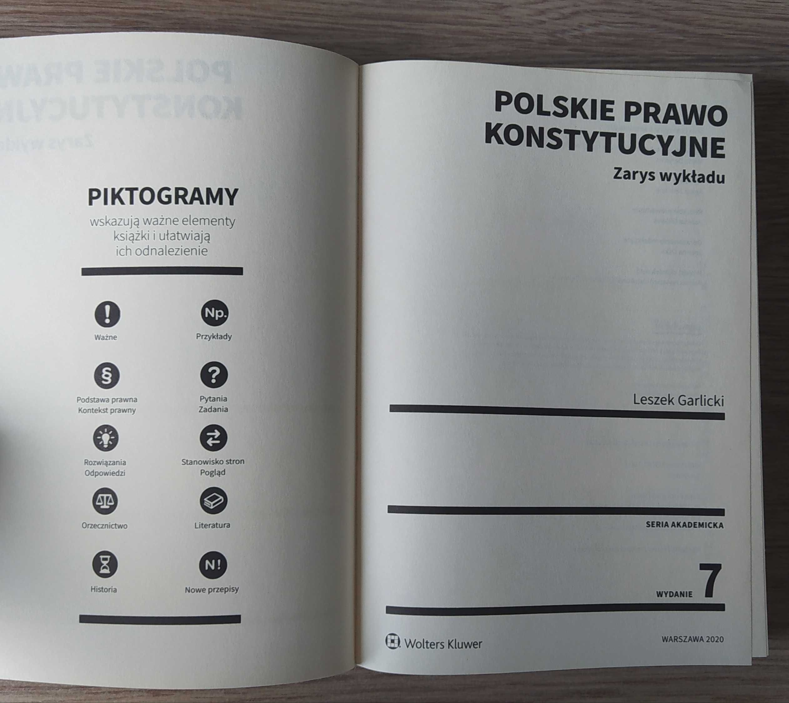 Polskie Prawo Konstytucyjne - zarys wykładu - Leszek Garlicki, wyd. 7