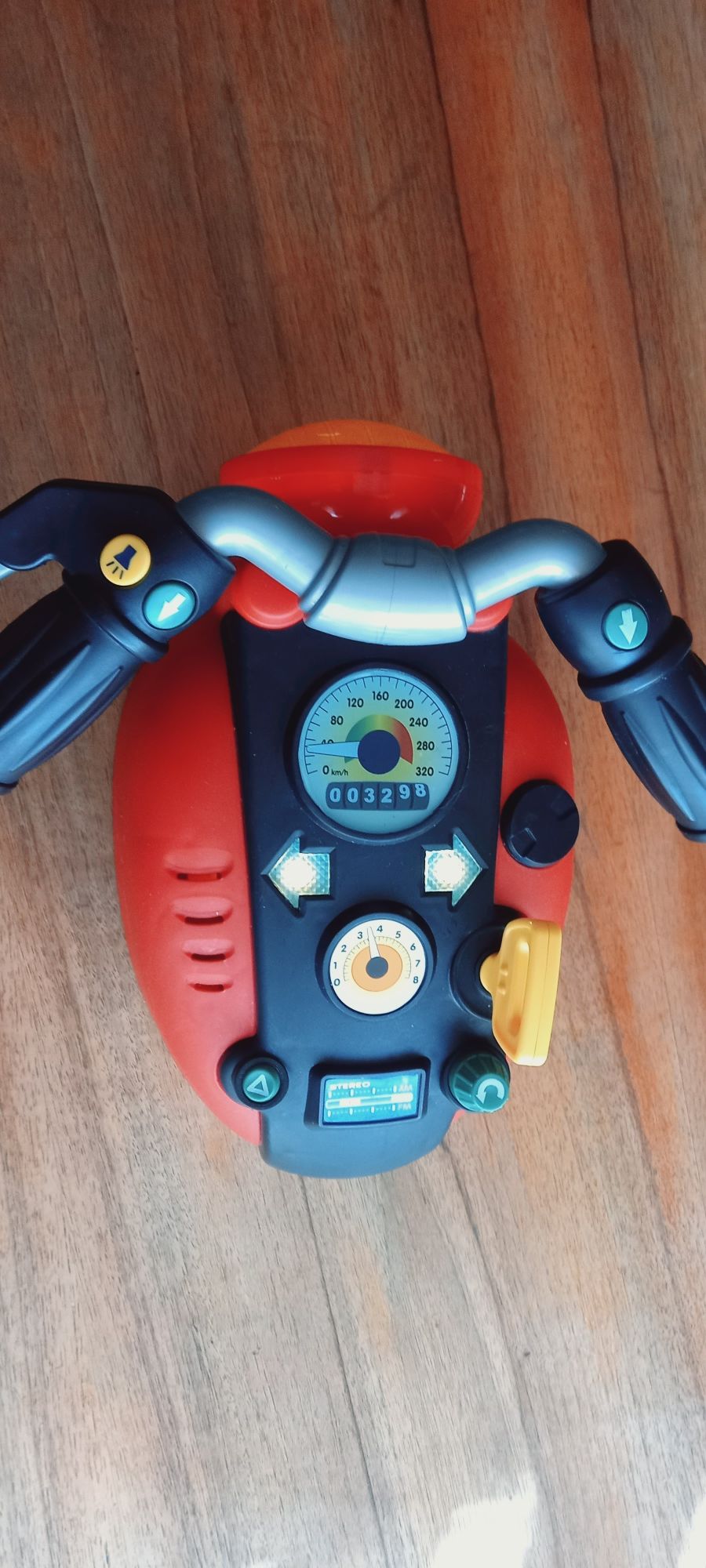 Мото-руль/кермо дитячий тренажер + брелок музичний в подарунок