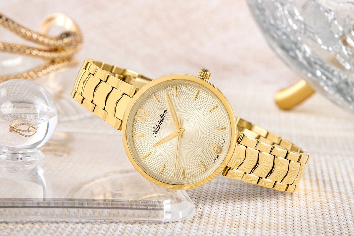 zegarek damski adriatica classic a3790.1151q + box
