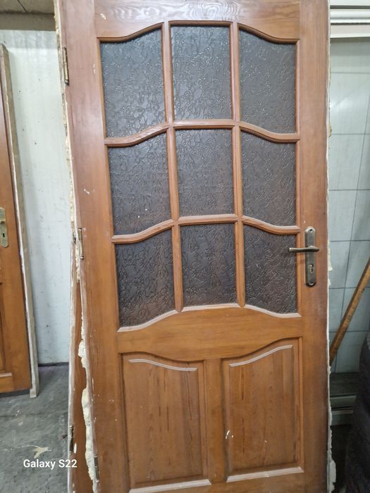 Drzwi drewniane kpl.
