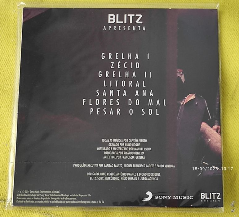 Capitão Fausto - Grelhados Ao Vivo CD