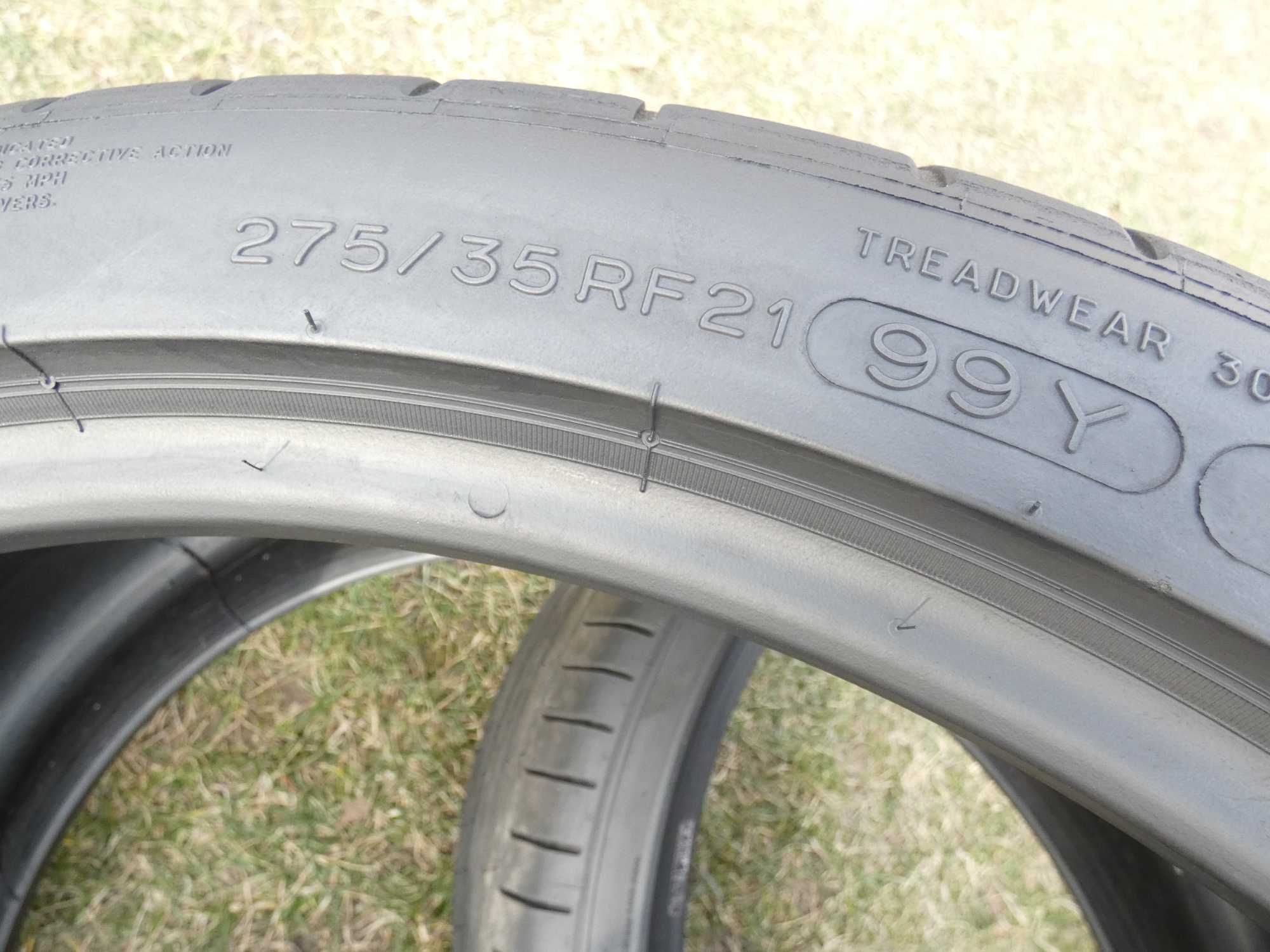 Michelin Super Sport ZP 275/35/21, homologacja TESLA TO , 20r. 6mm