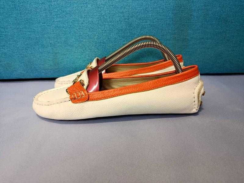 Жіночі дизайнерські мокасини Tory Burch Daria leather driver розмір 40