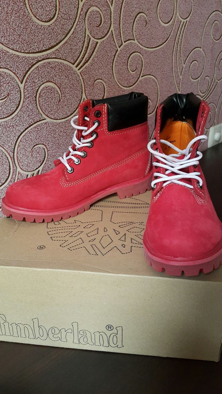 Ботинки Timberland из нубука