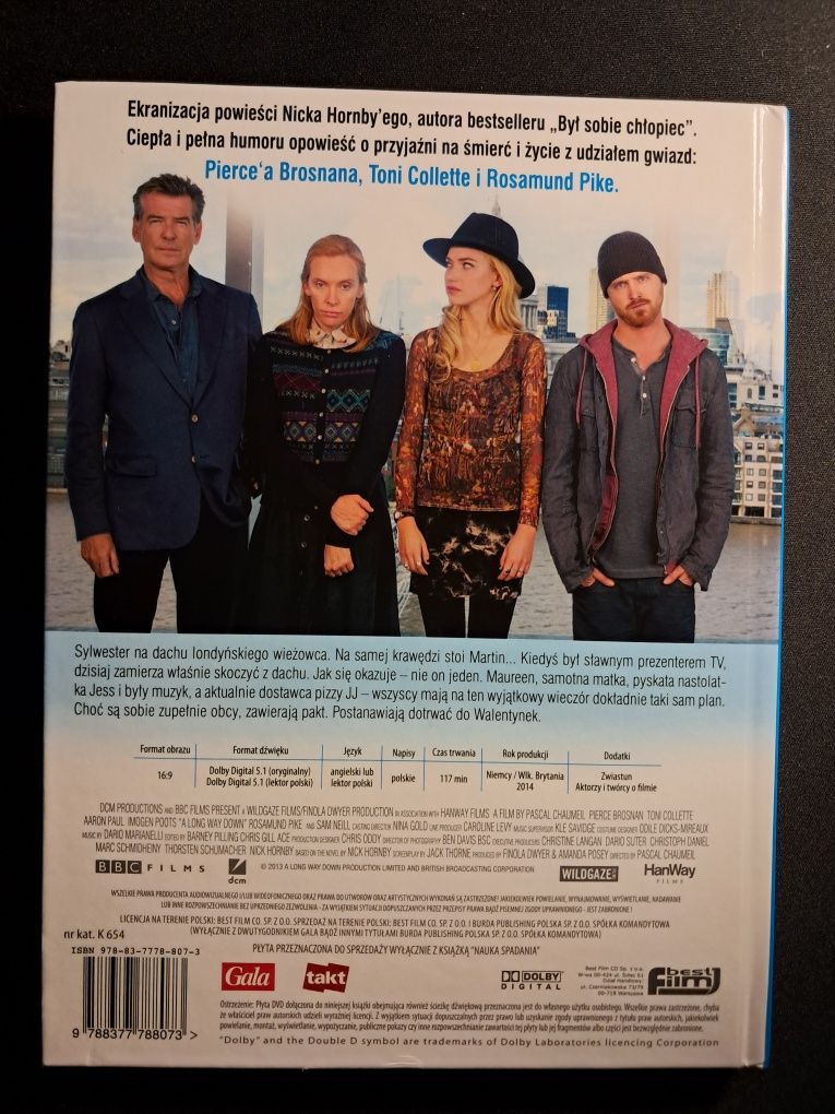 Nauka spadania | Brosnan | Collette | DVD