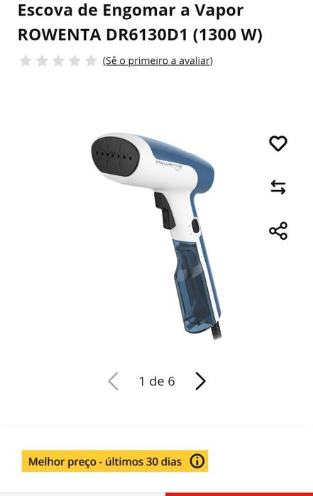 Ferro Verical Rowenta NOVO