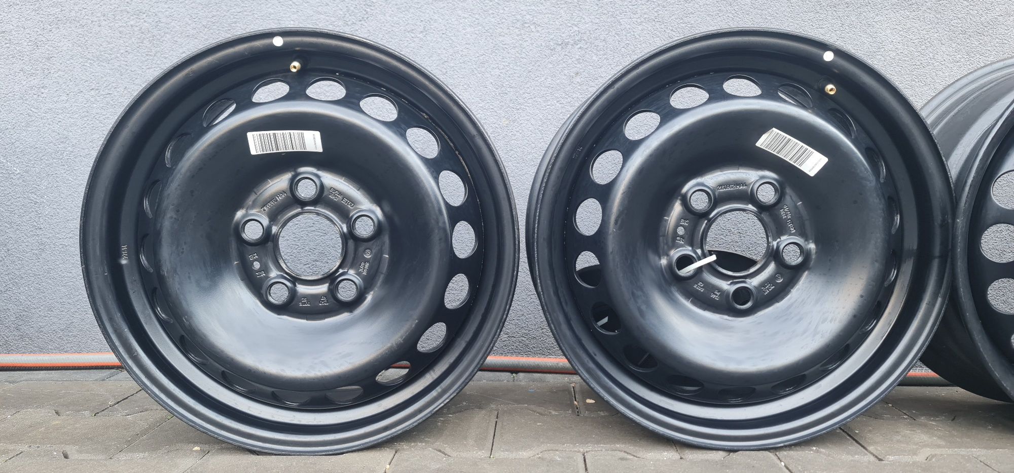 "16 5x120 Vw T5 T6 Man Crafter nowe z dekielkami