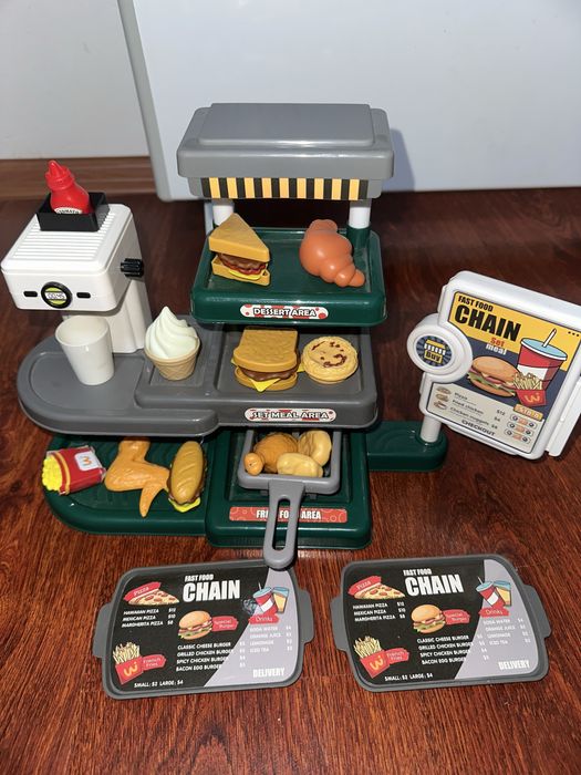 Ігровий набор фастфуду