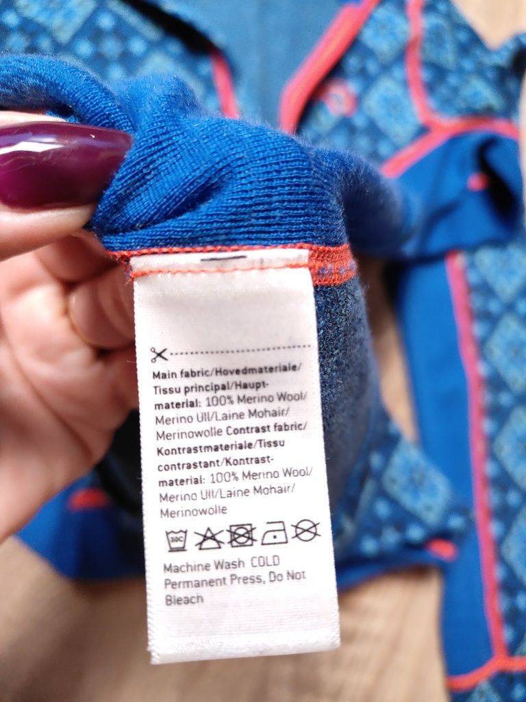 Kari Traa bluzka halfzip 100% merino