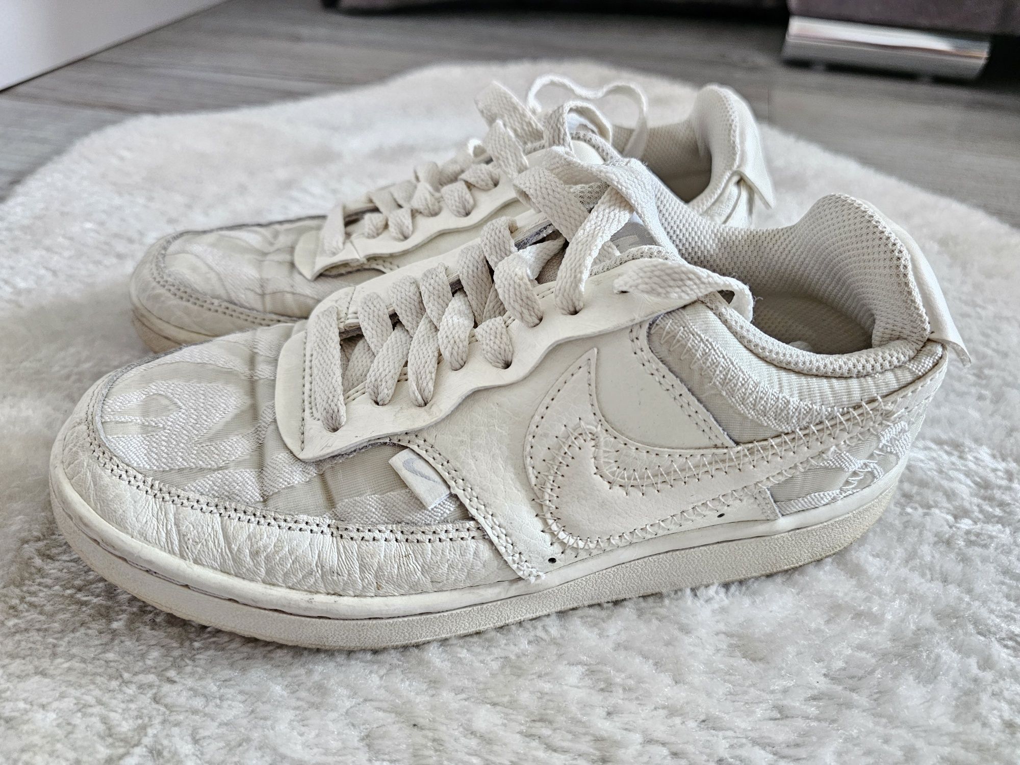BUTY Nike Court Vision Low Premium Rozmiar 36 Białe NIKE Swoosh Air