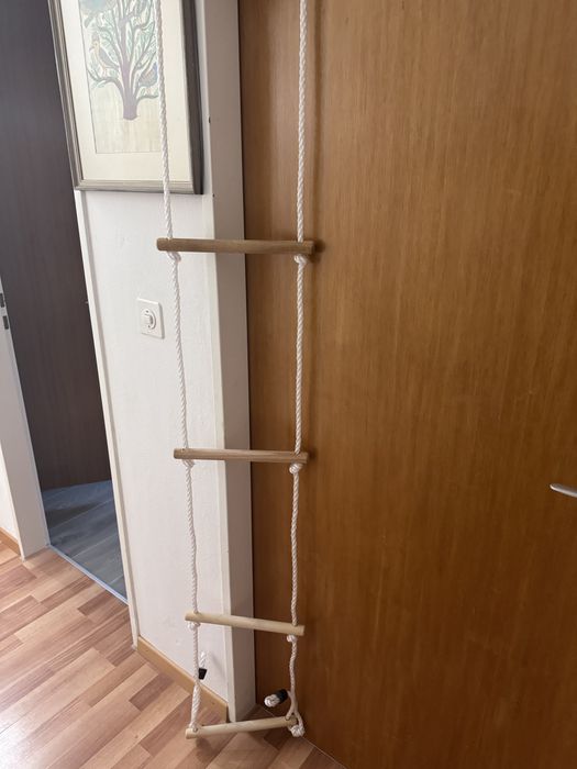 Дитяча мотузкова драбина KBT канатна на 2 кріплення для дітей