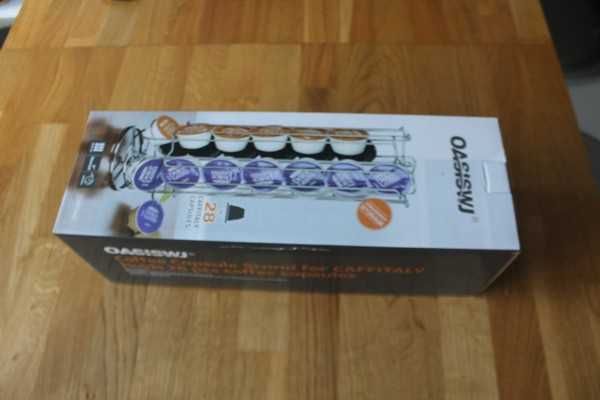 Stojak na kapsułki do kawy Kompatybilny Dolce Gusto Obrotowy 28szt