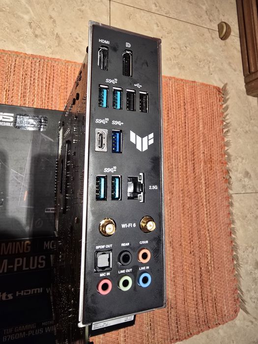 Asus Tuf B750M Plus Wifi D4 Avariada Peças