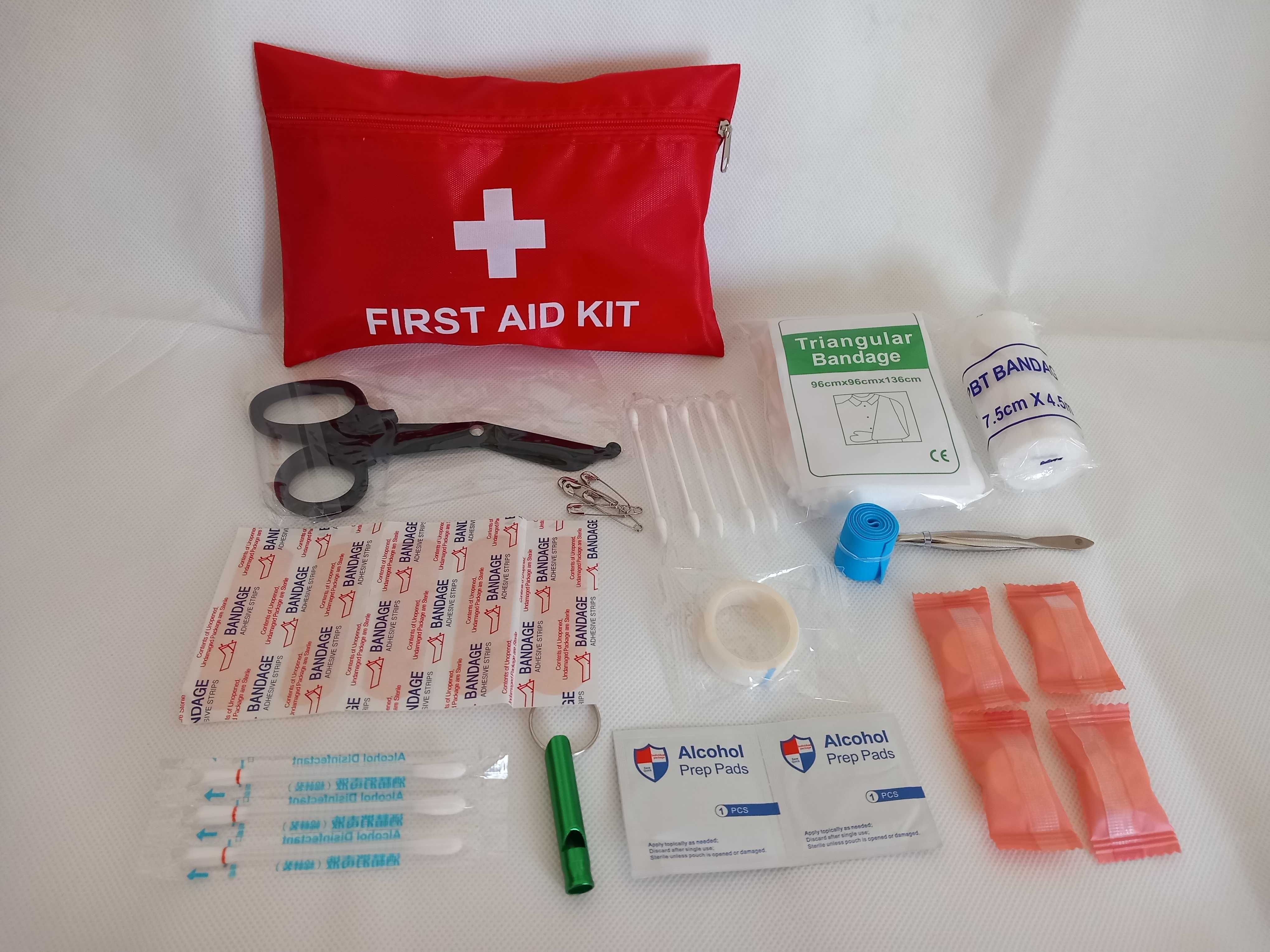 Kit de emergência básico com Kit médico NOVO