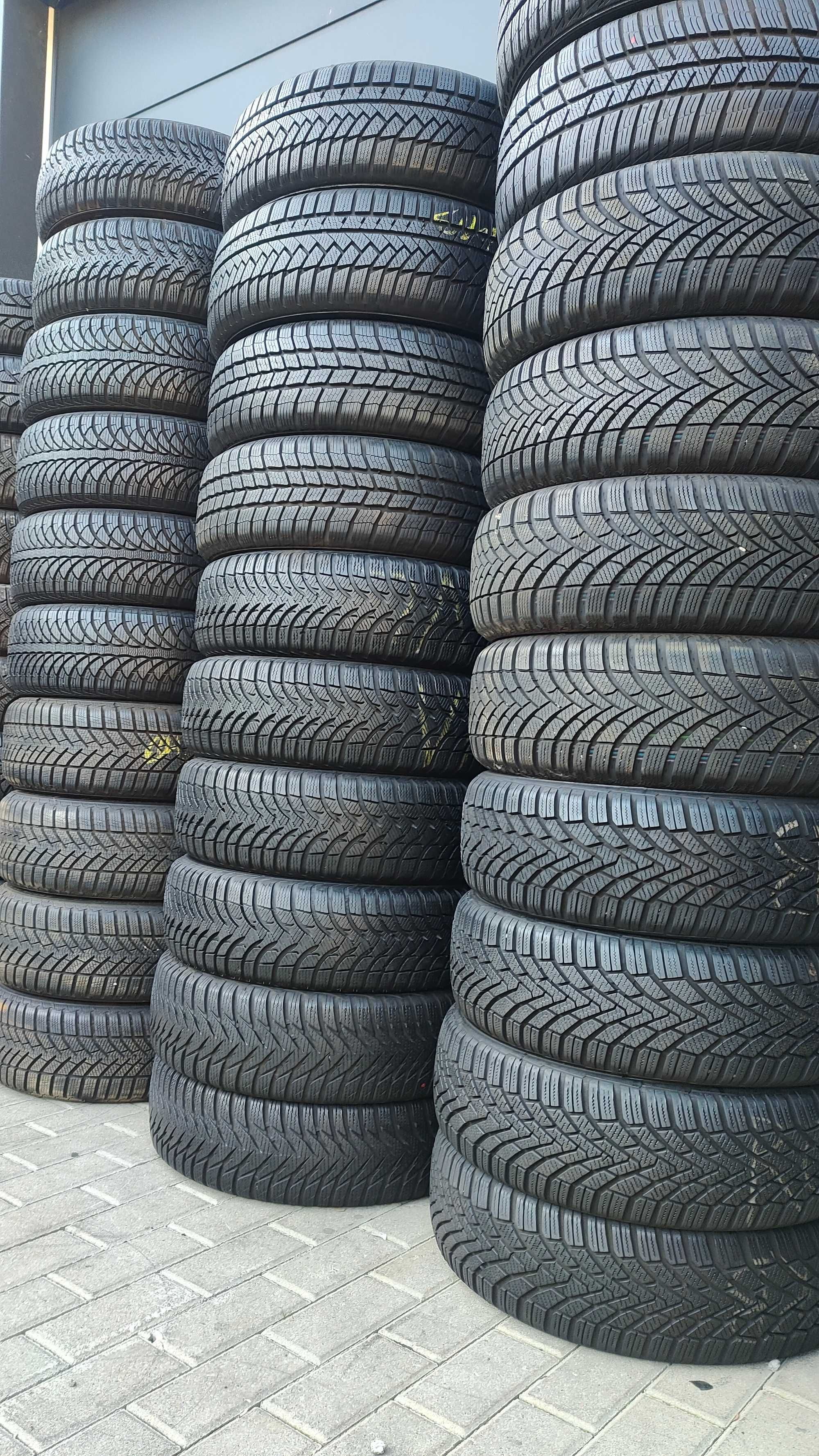 Opony Zimowe 195/65/15 Continental Bridgestone Pirelli Fulda 5-7,5mm