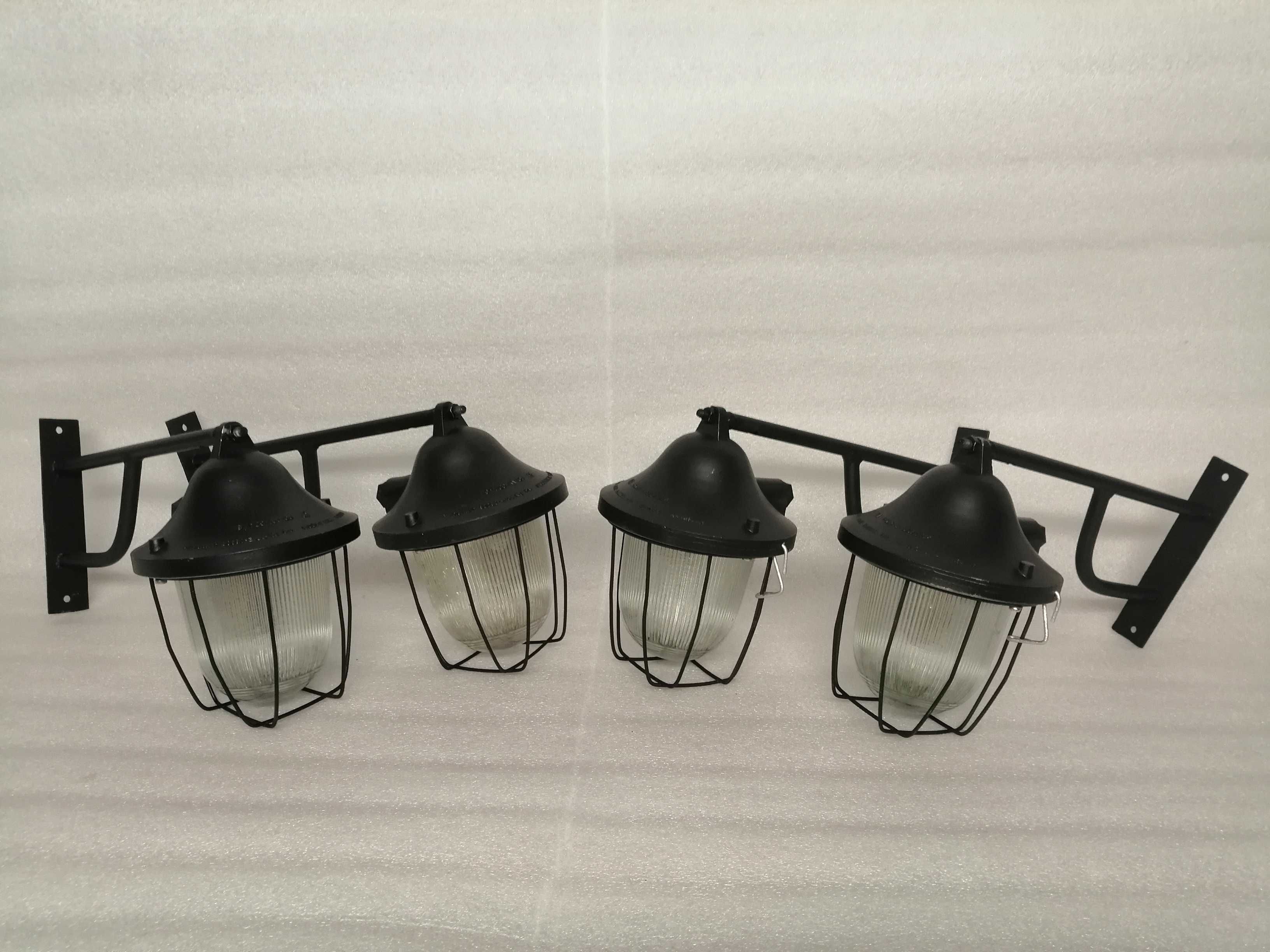 Lampa   Polam  Gdańsk C 100   Wisząca - Kinkiet Loft   PRL