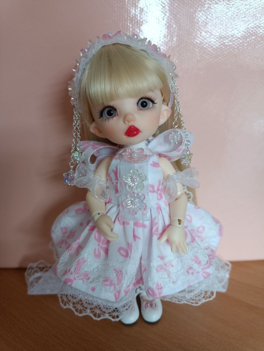 komplet ubranek "Bajkowa Wróżka" dla lalki . Handmade