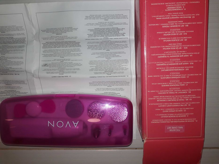 Paznokcie pielęgnacja zestaw AVON