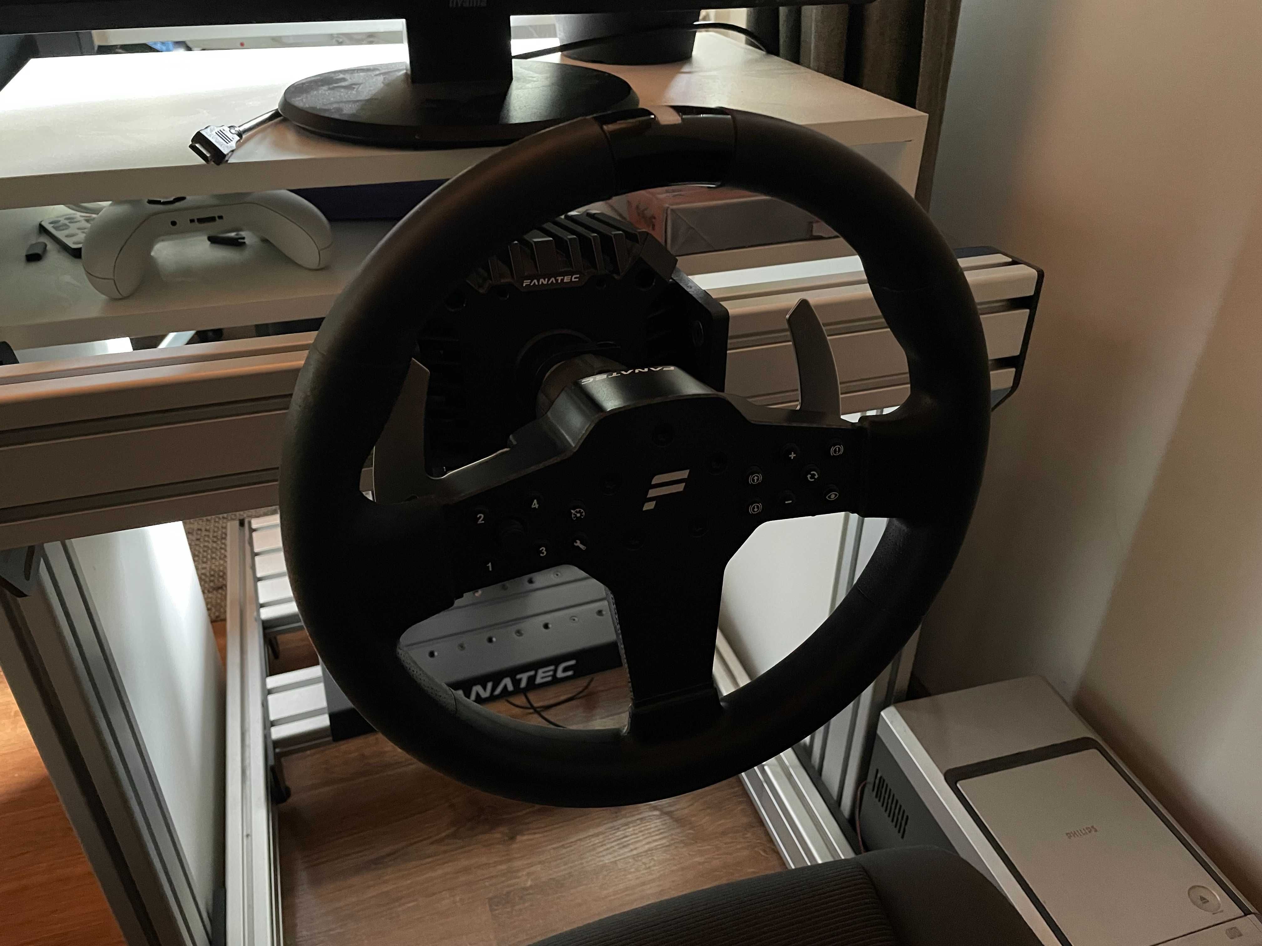 FANATEC CSL DD 8nm (Gwarancja producenta) + Sim Rig Aluminiowy + fotel