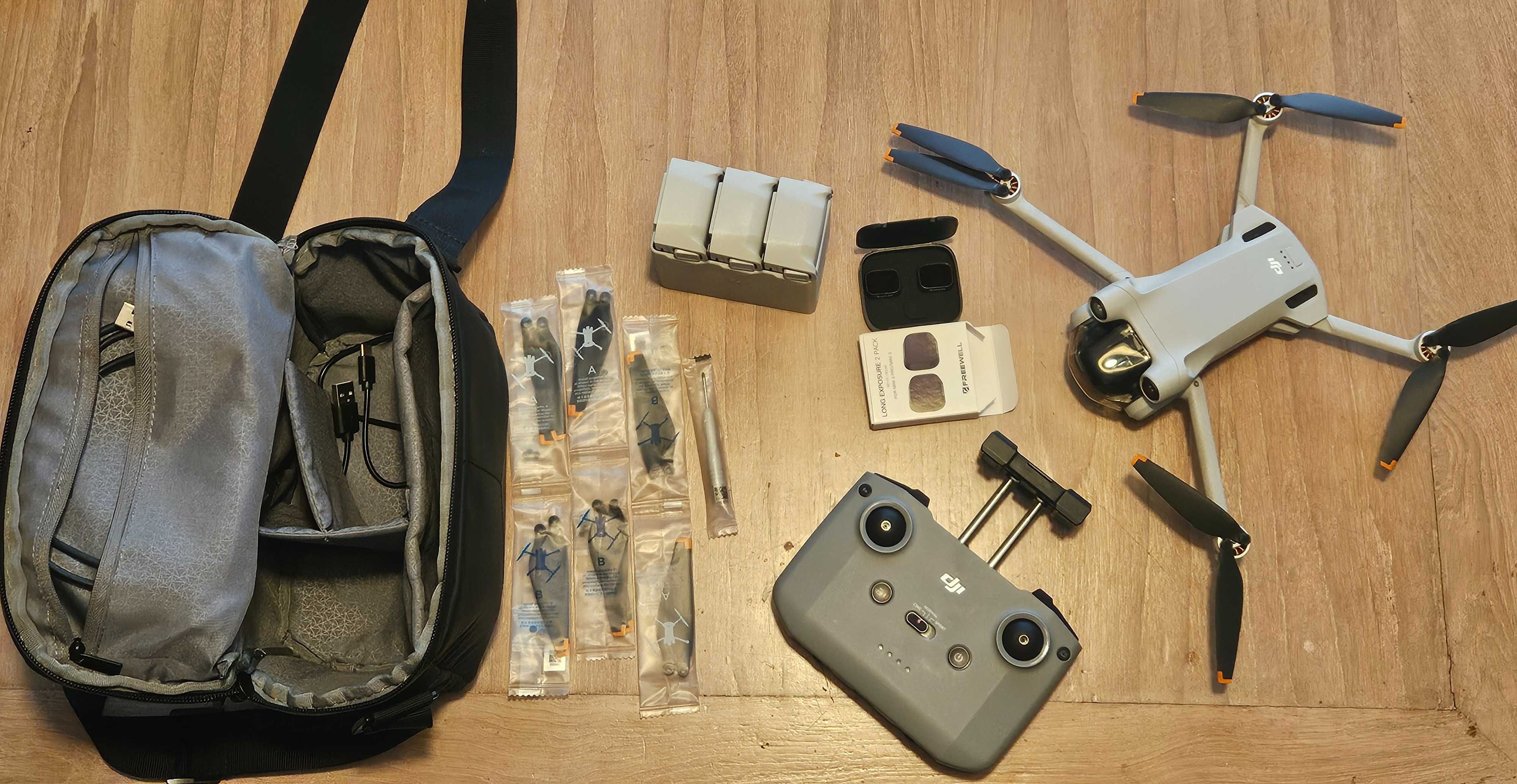 Drone Dji mini3 pro 3baterias