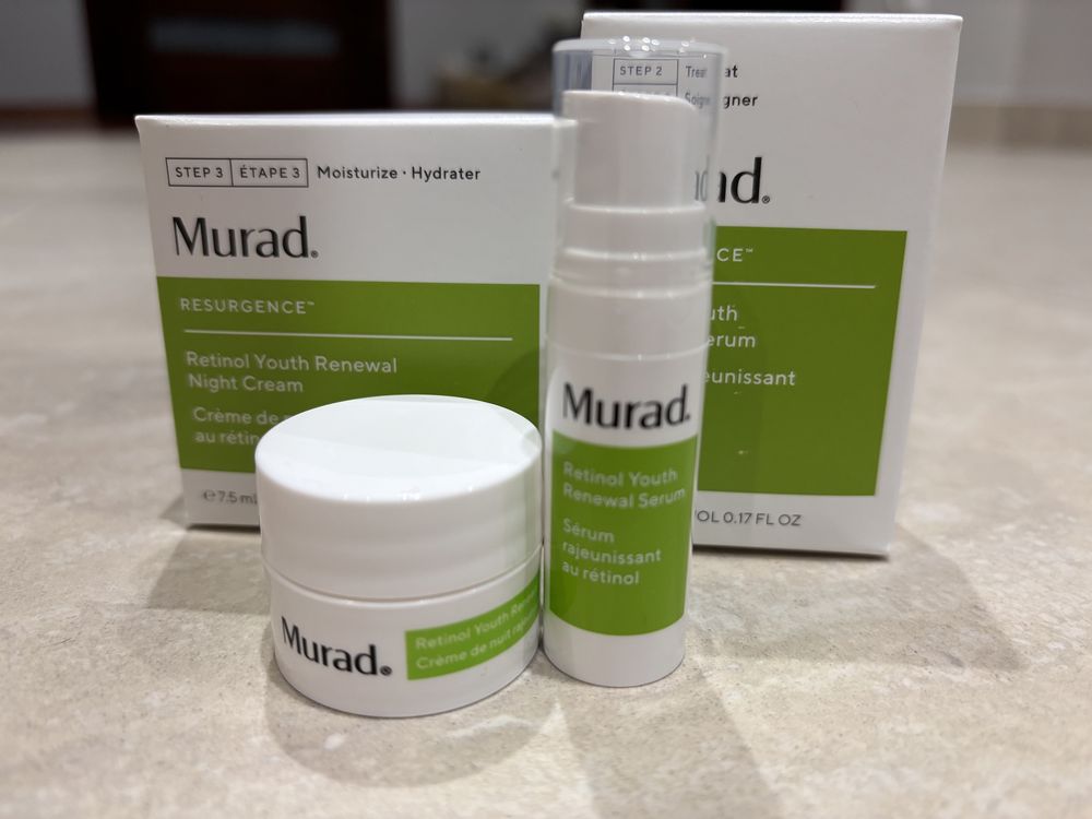 Murad retinol serum + krem