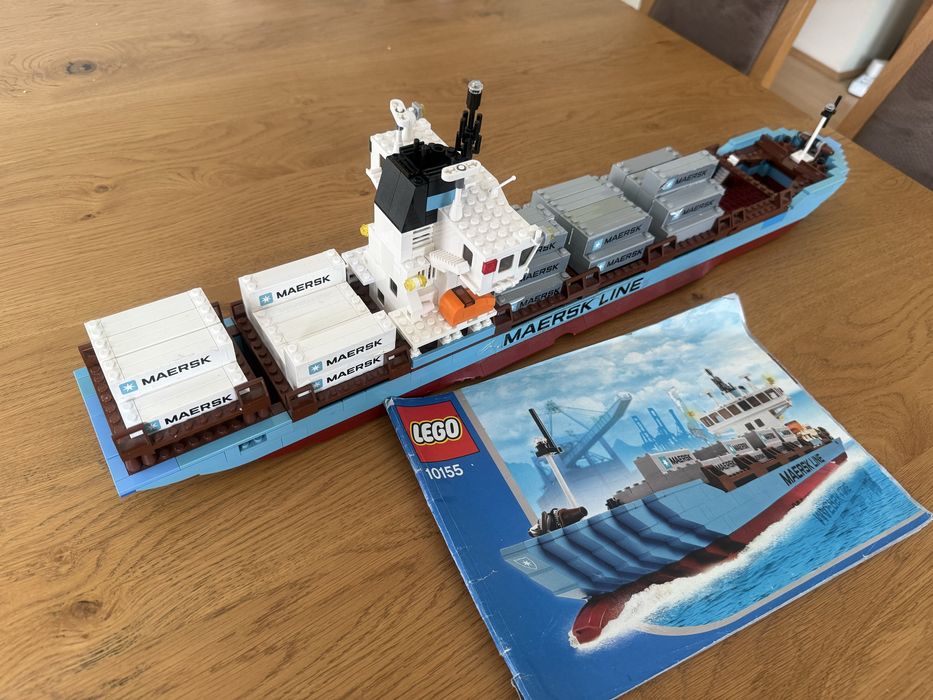 Lego Maersk statek kontenerowiec 10155