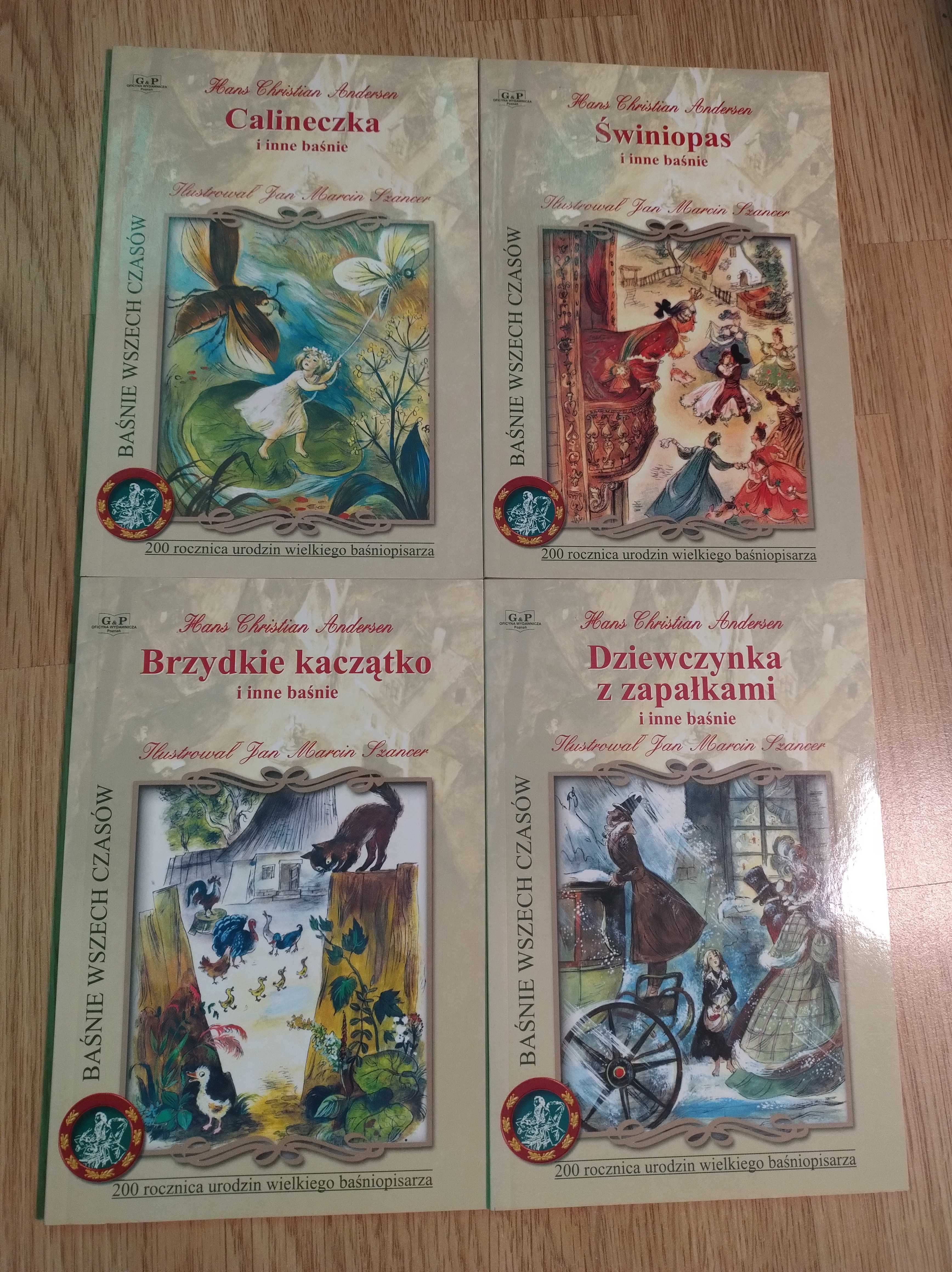 Kolekcja baśnie wszech czasów - Hans Christian Andersen 8 tomów