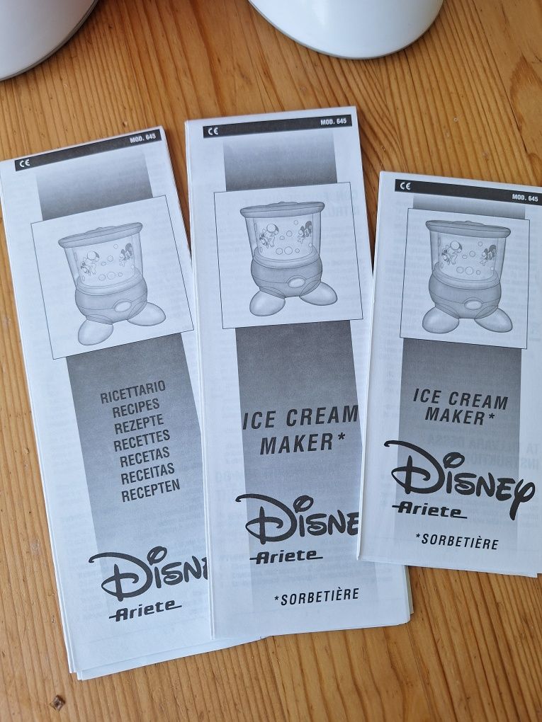 Maszynka do robienia lodów Ariete Disney