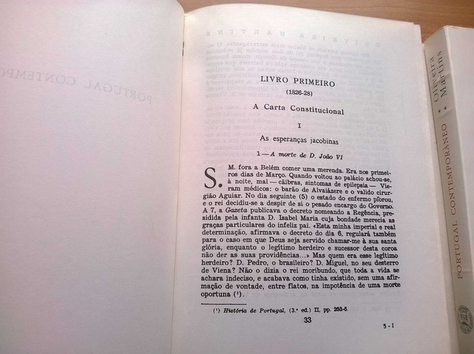Portugal Contemporâneo (2 vols.) - Oliveira Martins
