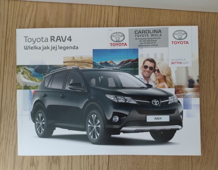 Folder Toyota RAV4 IV 60 str.