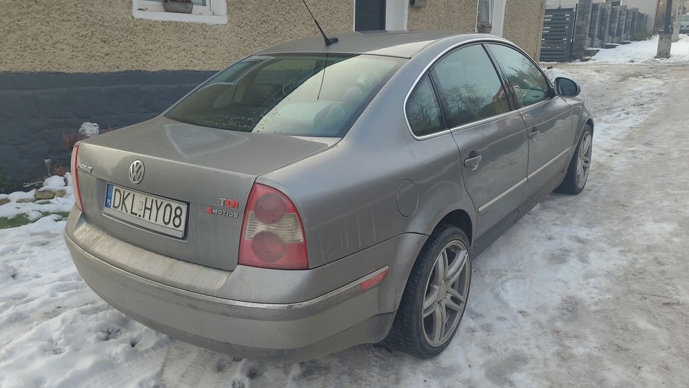 Vw passat b5 fi sedan 4motion manual 6 biegow 2003 rok