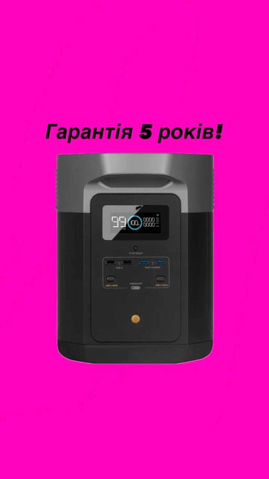 Зарядна станція EcoFlow DELTA Max 1600 EU ( європейські розетки)
