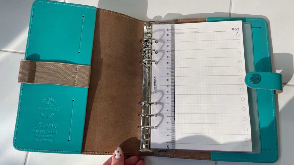 Filofax organizer