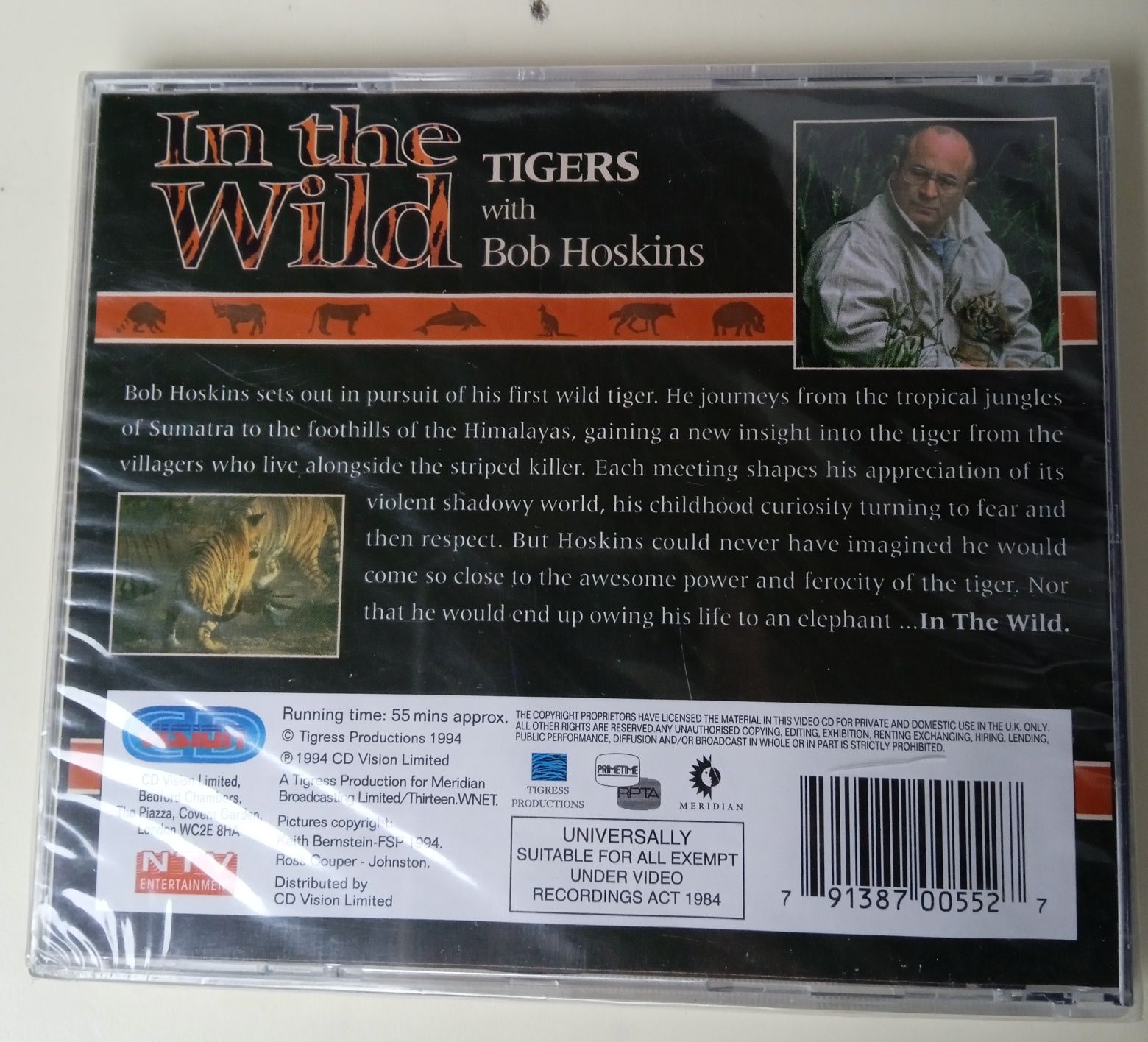 Philips Cd-i  - In the wild tigers -  (Novo)