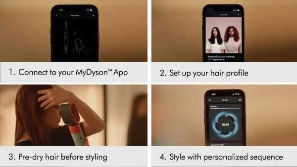 Мультистайлер Dyson Airwrap i.d. Multi-Styler and Dryer Straight Wavy