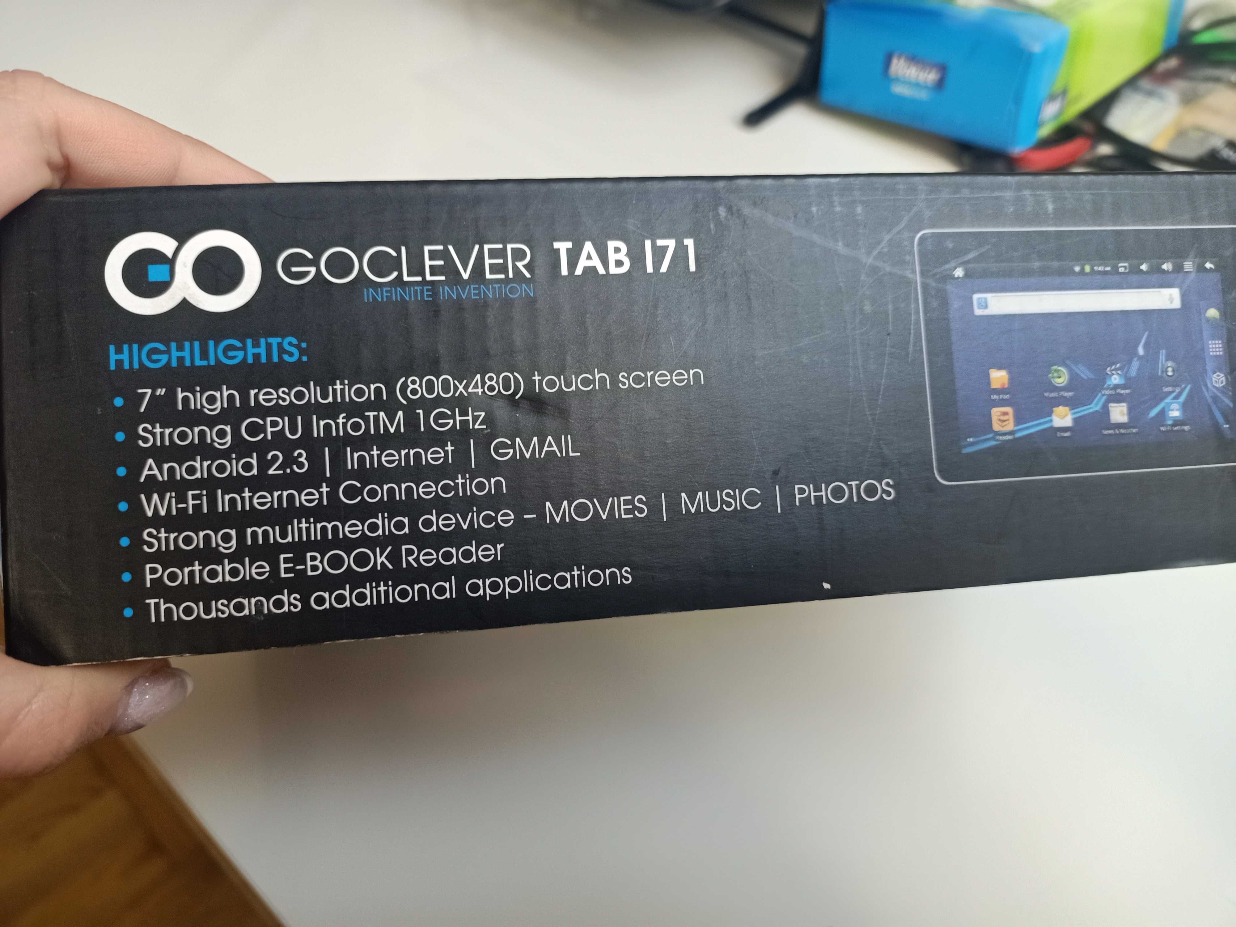 Tablet Mobile GoClever TAB I71 7 cali wifi Android jak nowy